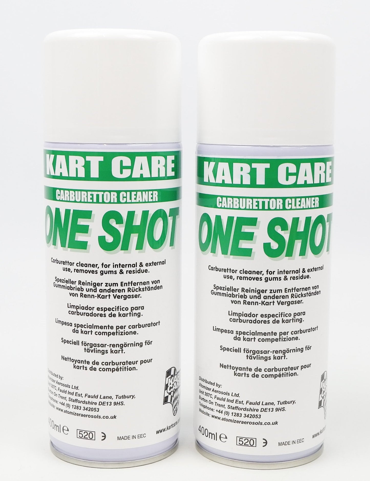 Kart Care ONE SHOT Carb Cleaner Spray 400ml
