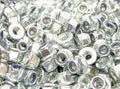 M8 Flanged Zinc Plated Nyloc Nuts