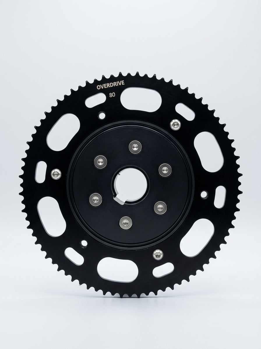 OverDrive Floating Sprocket Carrier 30mm and 50mm option