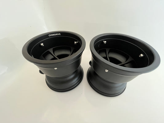 OverDrive Magnesium Kart Front Rims Only (130mm) or Full Set – Pre-Order