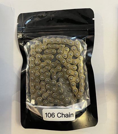 High Precision Kart Chains (106–112 Links) | OverDrive Kart Shop