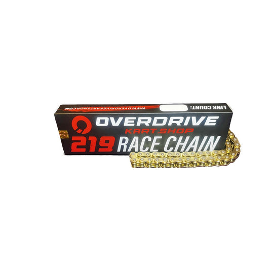 High Precision Kart Chains (102–116 Links) | OverDrive Kart Shop