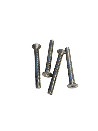 M8 Countersunk 75mm Seat Bolts (set of 4)