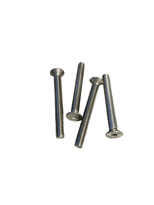M8 Countersunk 75mm Seat Bolts (set of 4)