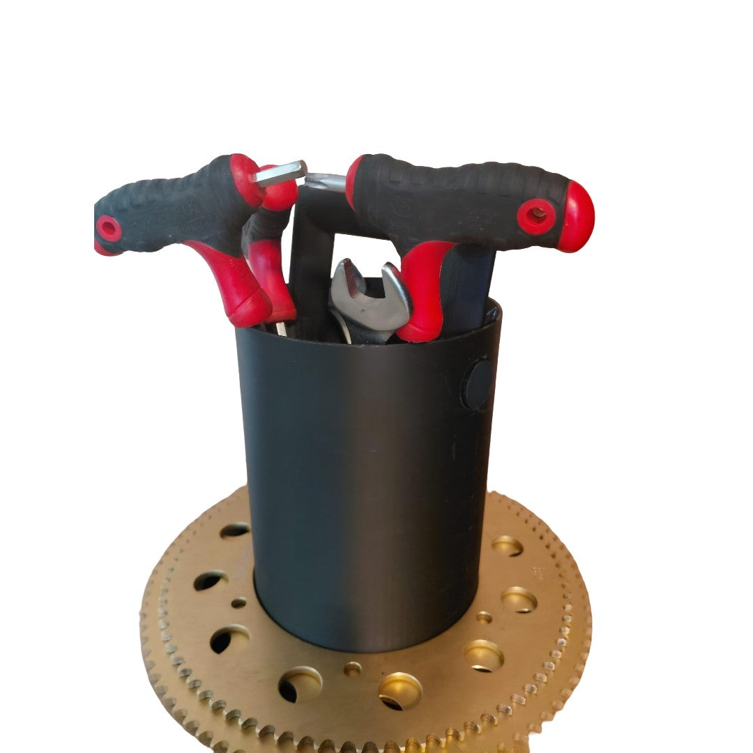 3D-Printed Sprocket Holder + Tool Holder