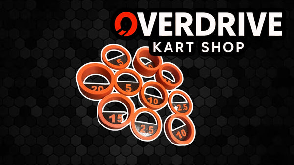 OverDrive 50mm Axle Spacers, Pack of 10