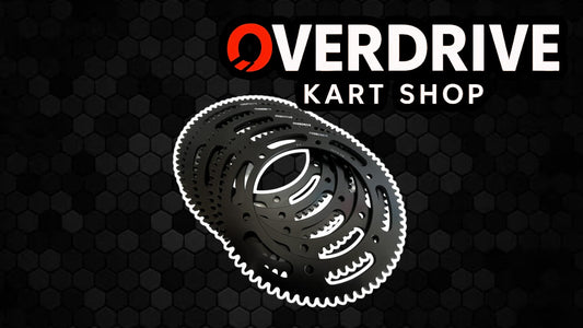OverDrive Kart Sprockets – 7075 Alloy Racing Sprockets (71T–76T)